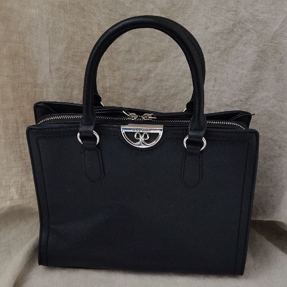 Nine West Handbags - Nine West Classic Black Satchel